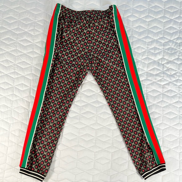 🛑SOLD🛑🎖GUCCI GG STAR PRINT TECHNICAL JERSEY PANTS🎖 - Picture 2 of 11